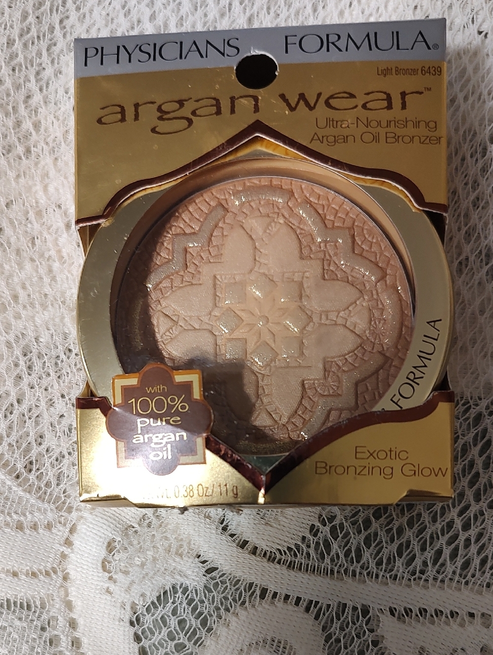 Physicians Formula Argan Wear Bronzer - Light Gold Beige